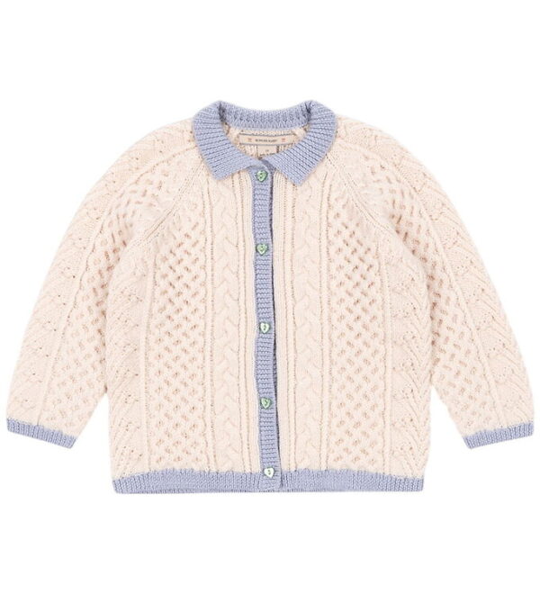 Konges Sløjd Cardigan - Emma - Uld - Strik - Off White Konges Sløjd Cardigan - Emma - Uld - Strik - Off White