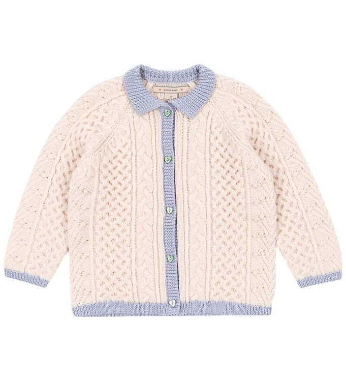 Konges Sløjd Cardigan - Emma - Uld - Strik - Off White