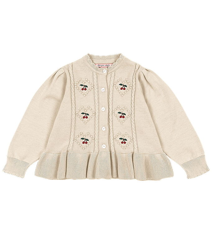Konges Sløjd Cardigan - Strik - Soleil - Pearled Ivory