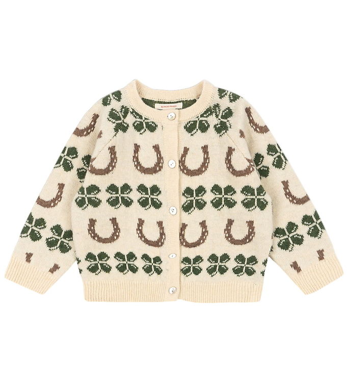 Konges Sløjd Cardigan - Uld/Polyamid - Belou - Clover Konges Sløjd Cardigan - Uld/Polyamid - Belou - Clover