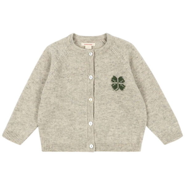 Konges Sløjd Cardigan - Uld/Polyamid - Billi - Off White Melange