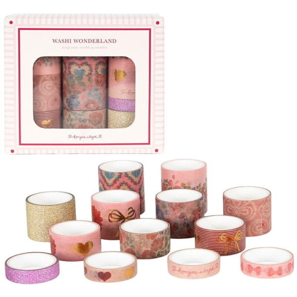 Konges Sløjd Dekorationstape - 13 stk. - Washi Wonderland