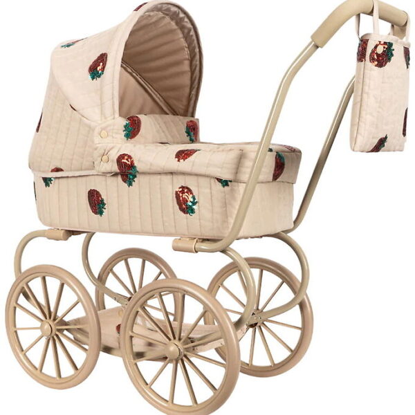 Konges Sløjd Dukkebarnevogn - Minnie - Strawberry