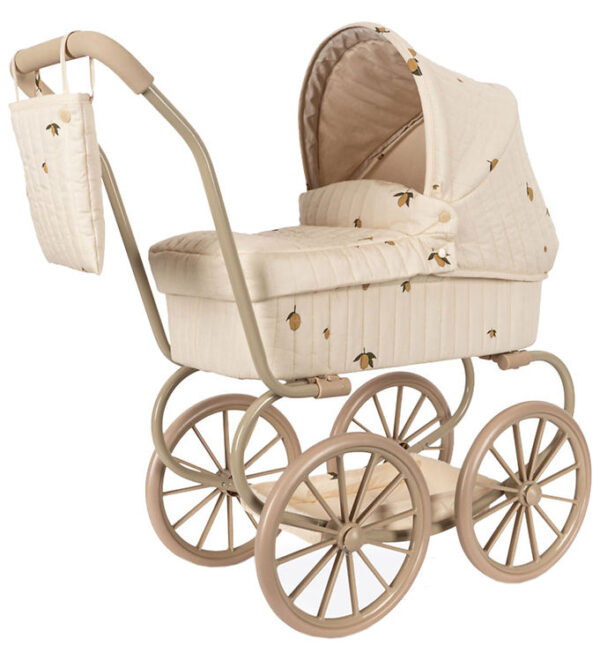 Konges Sløjd Dukkevogn - Minnie - Lemon