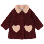 Konges Sløjd Fleecefrakke - Teddy - Calin - Cabernet