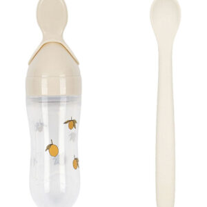 Konges Sløjd Food Feeder m. Flaske/ske - Lemon