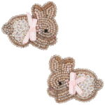 Konges Sløjd Hårspænder - 2-pak - Bunny