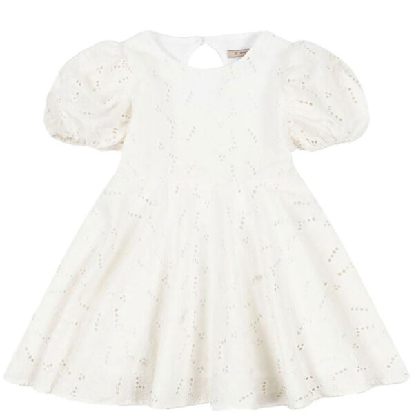 Konges Sløjd Kjole - Glasie - Antique White m. Broderie Anglaise