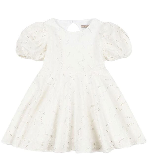 Konges Sløjd Kjole - Glasie - Antique White m. Broderie Anglaise