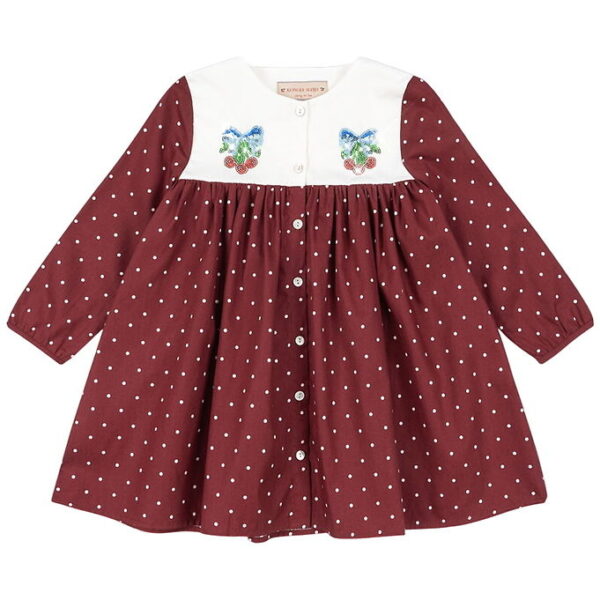 Konges Sløjd Kjole - Muna - Cabernet Dot