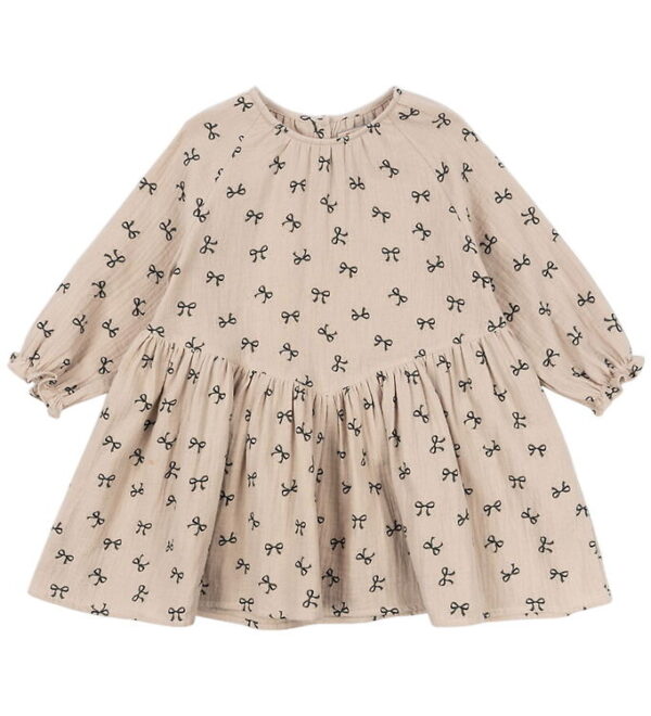 Konges Sløjd Kjole - Musselin - Coco - Bow Magnet