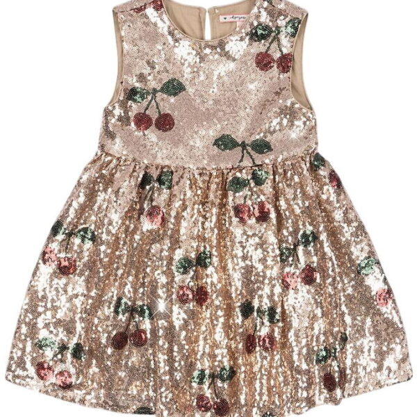 Konges Sløjd Kjole - Pailletter - Starla - Ma Grande Cerise