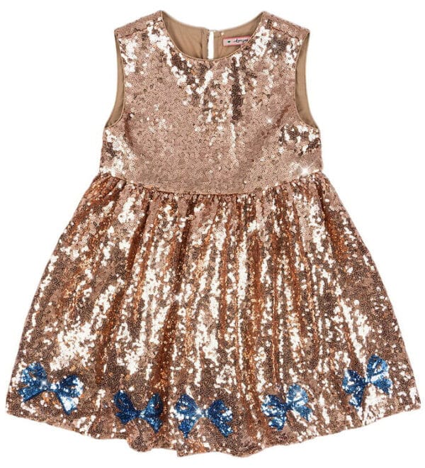 Konges Sløjd Kjole - Starla Sequin - Brazillian Sand m. Paliette