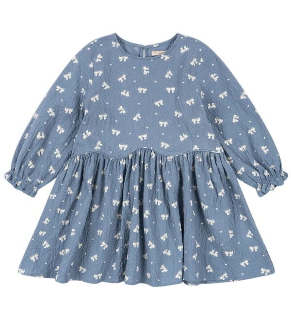 Konges Sløjd Kjole - Vida - Boucle Blue