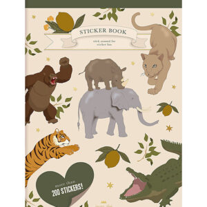 Konges Sløjd Klistermærker - A Sticker A Day - 200+ stk. - Tiger