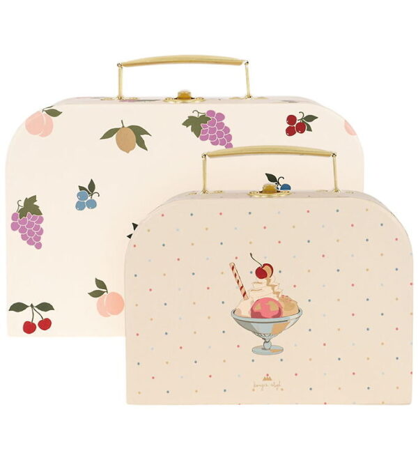 Konges Sløjd Kuffertsæt - 2-pak - Fruity