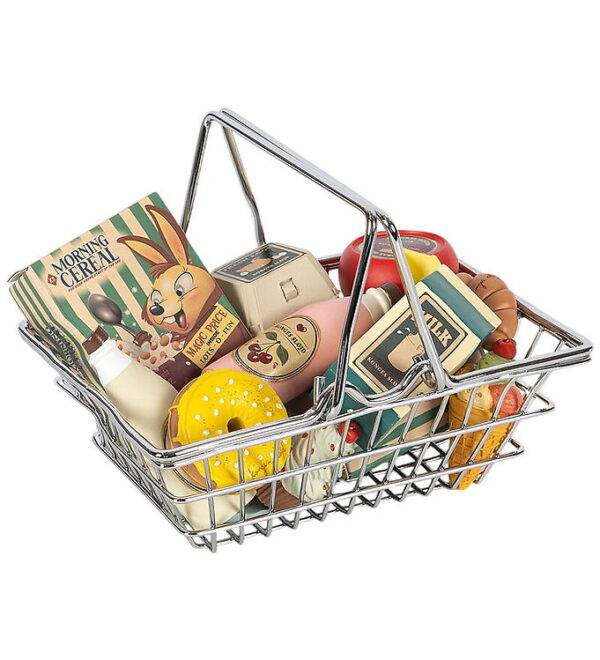 Konges Sløjd Legemad - 12 Dele - Mini Market Købmandssæt