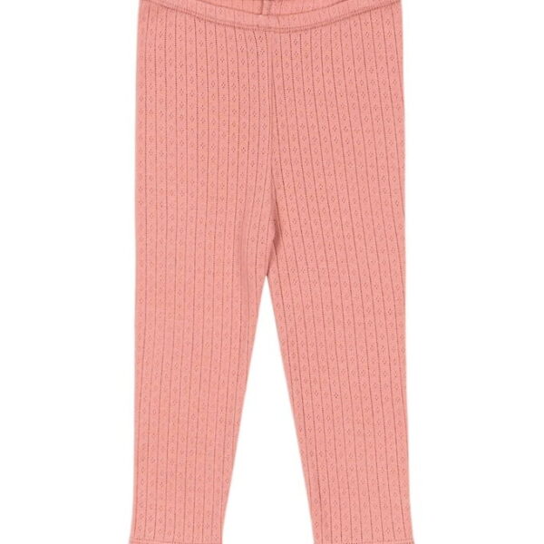 Konges Sløjd Leggings - Hulmønster - Minnie - Rosette