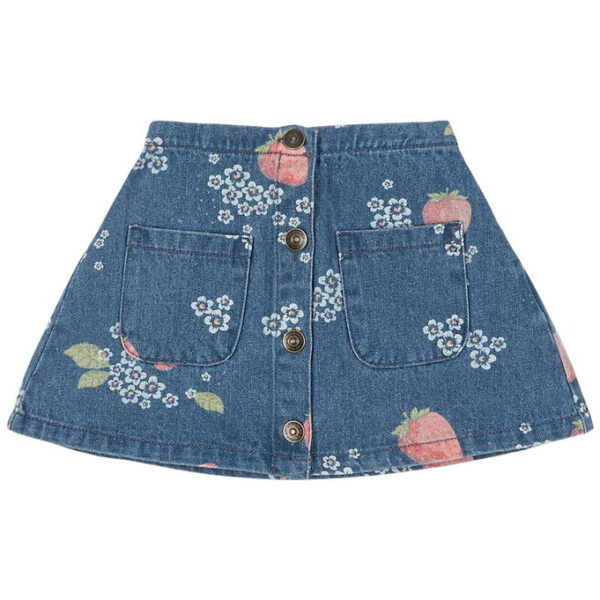 Konges Sløjd Nederdel - Denim - Magot - Marmelade Sun