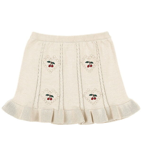 Konges Sløjd Nederdel - Strik - Soleil - Pearled Ivory Konges Sløjd Nederdel - Strik - Soleil - Pearled Ivory