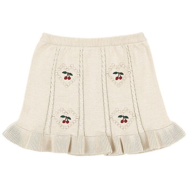 Konges Sløjd Nederdel - Strik - Soleil - Pearled Ivory