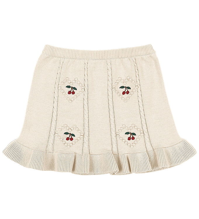 Konges Sløjd Nederdel - Strik - Soleil - Pearled Ivory