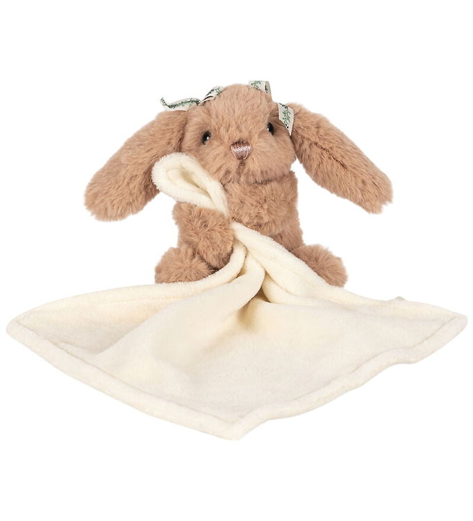 Konges Sløjd Nusseklud - Sleepy Bunny - 20x20 cm - Off White