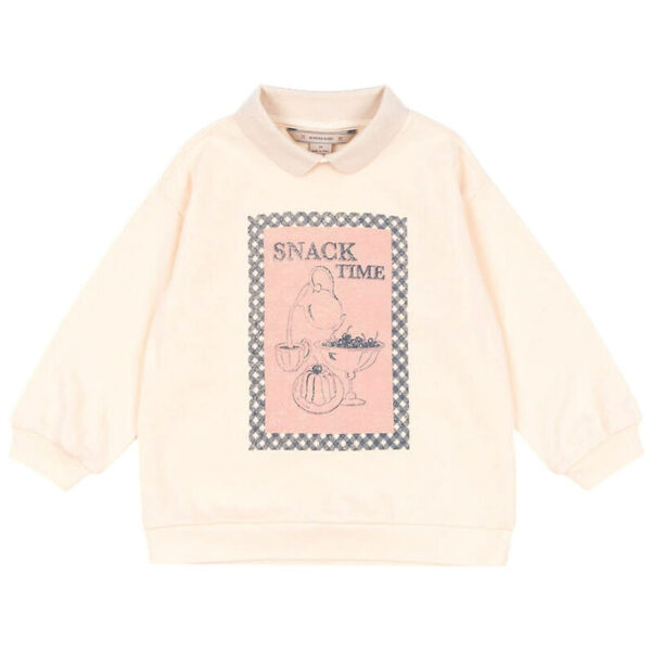 Konges Sløjd Polobluse - Sweat - Spotty - Buttercream