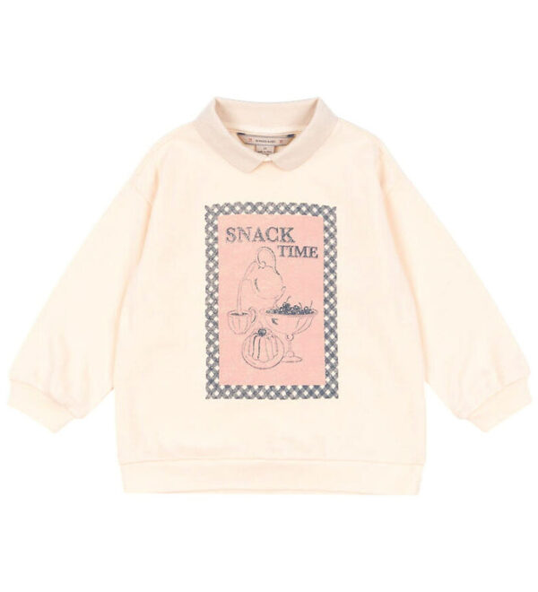 Konges Sløjd Polobluse - Sweat - Spotty - Buttercream