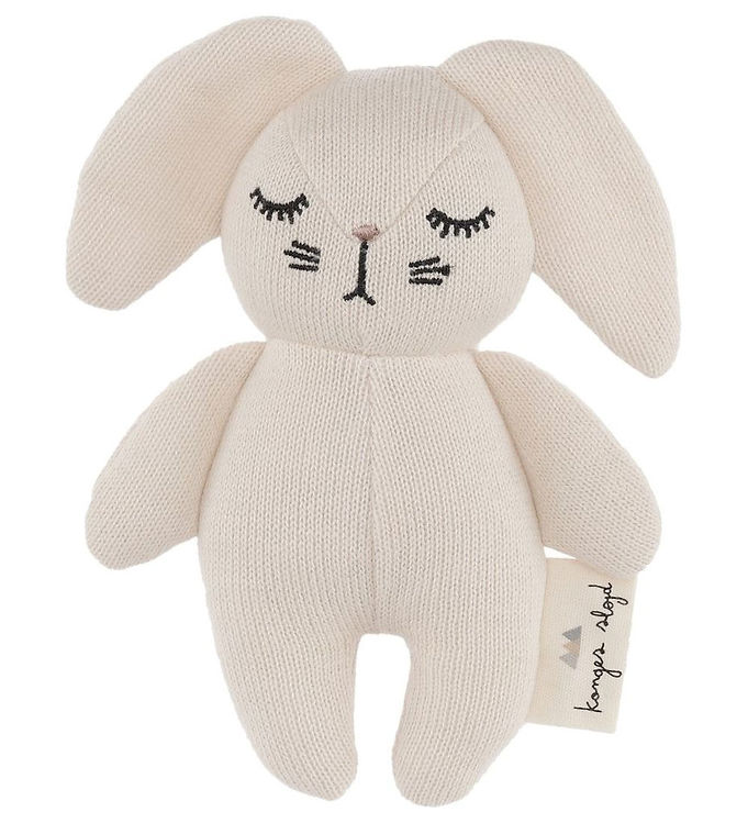 Konges Sløjd Rangle - Mini Rabbit - Offwhite