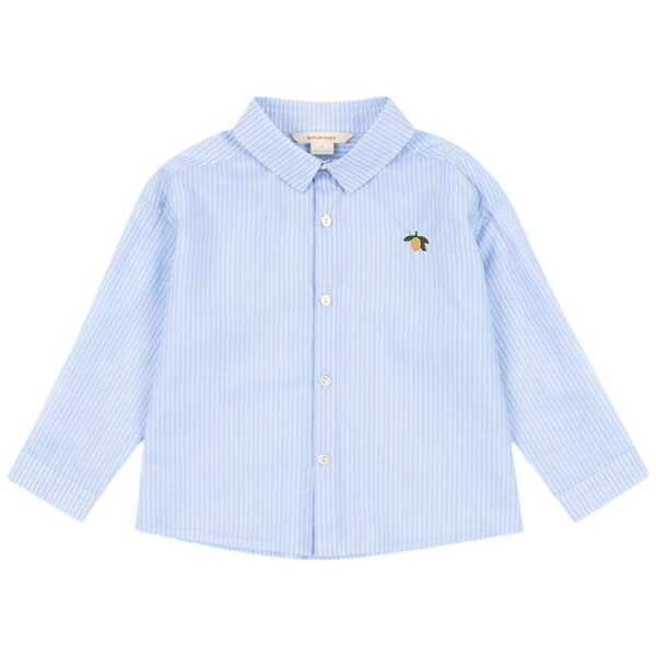 Konges Sløjd Skjorte - Wes - Blue Stripe