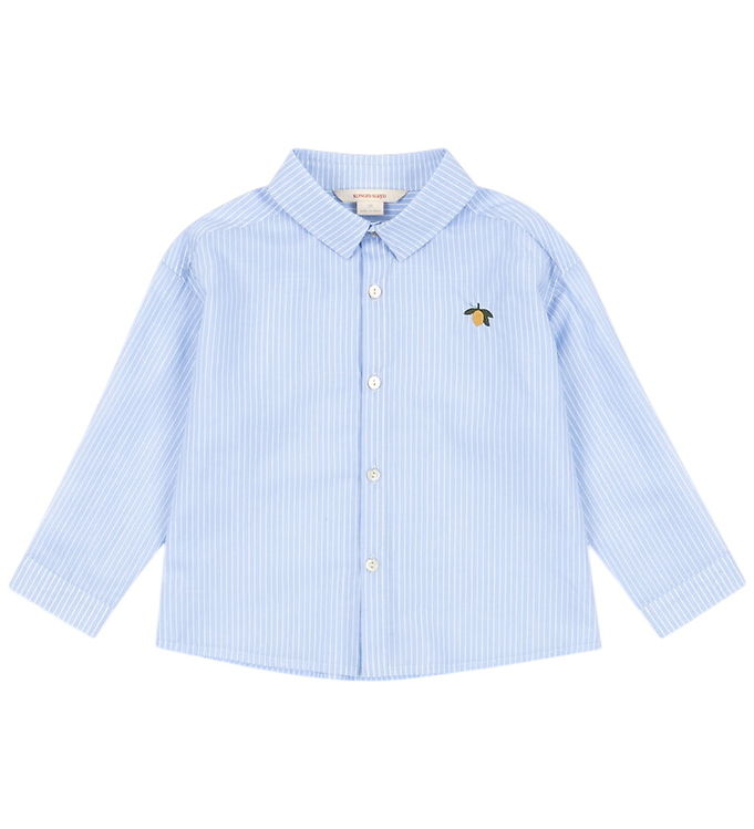 Konges Sløjd Skjorte - Wes - Blue Stripe