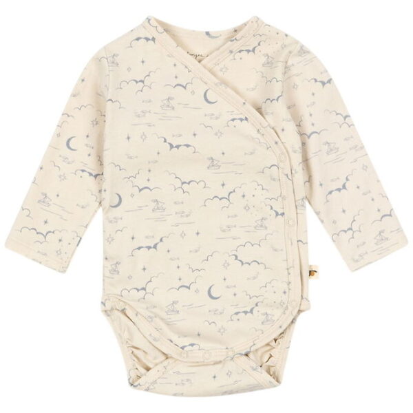 Konges Sløjd Slå-om Body l/æ - Cielo Marino