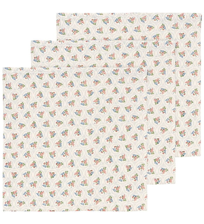 Konges Sløjd Stofbleer - 65x65 cm - 3-pak - Verona Blues