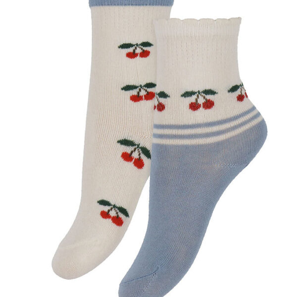 Konges Sløjd Strømper - 2-pak - Cherry Mix Konges Sløjd Strømper - 2-pak - Cherry Mix