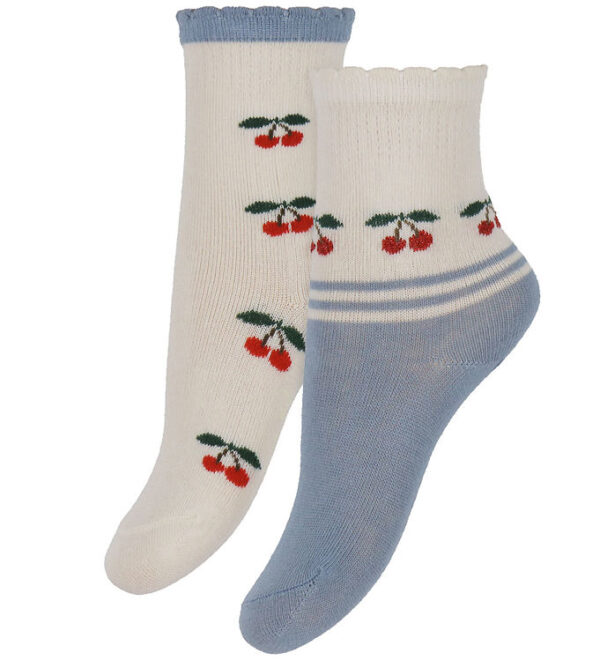Konges Sløjd Strømper - 2-pak - Cherry Mix