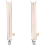 Konges Sløjd Suttesnore - 2-pak - Stripie Petite Rose