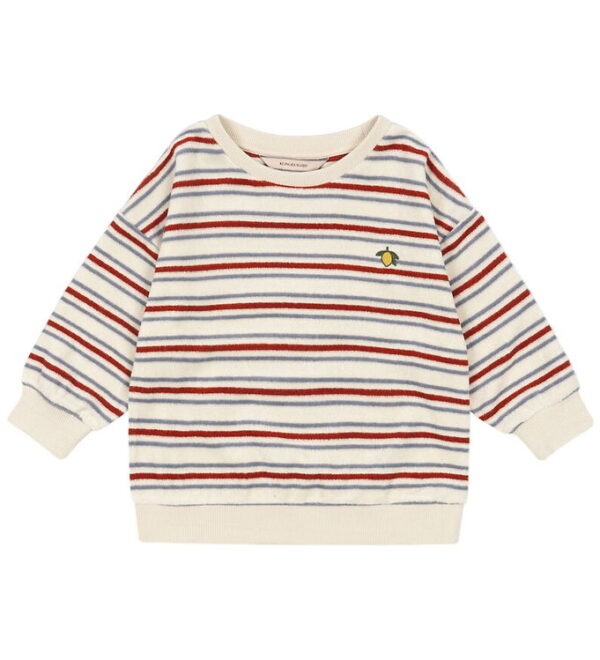 Konges Sløjd Sweatshirt - Frotté - Itty - Stripe Winds