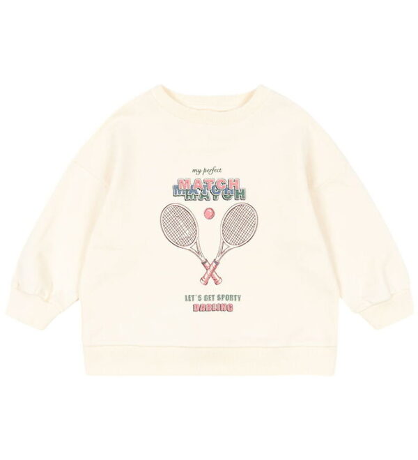 Konges Sløjd Sweatshirt - Loupy Lou - Buttercream m. Print Konges Sløjd Sweatshirt - Loupy Lou - Buttercream m. Print