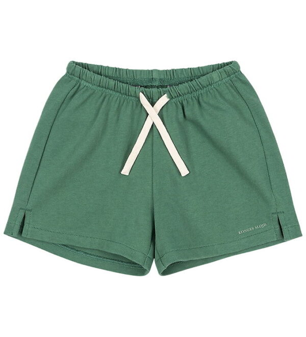 Konges Sløjd Sweatshorts - Spotty - Dark Ivy