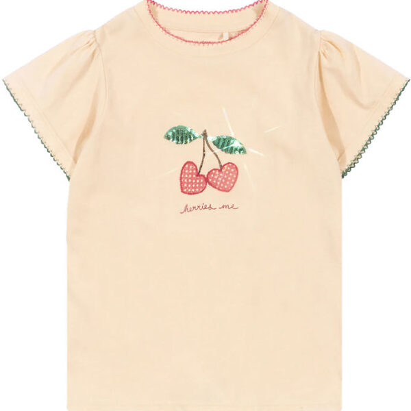 Konges Sløjd T-Shirt - Famo Puff - Ecru