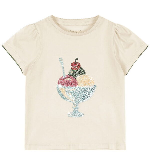 Konges Sløjd T-shirt - Famo - Buttercream