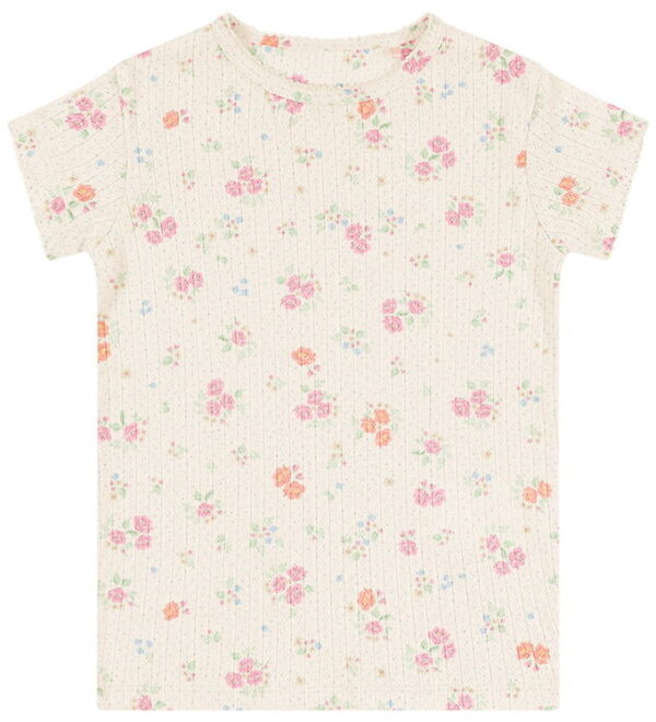 Konges Sløjd T-shirt - Hulmønster - Minnie - Nonoka