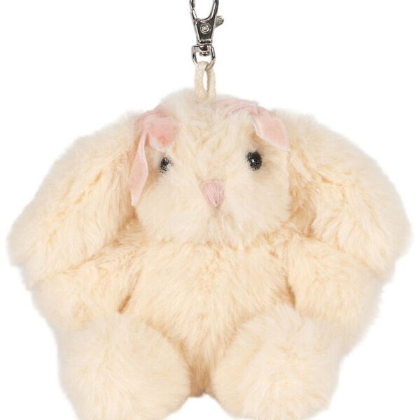 Konges Sløjd Taskevedhæng - 10 cm - White Bunny