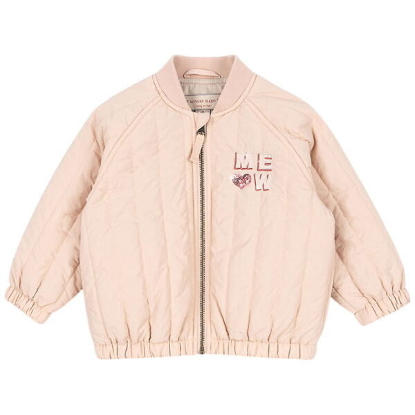 Konges Sløjd Termojakke - Juno Kitty Bomber - Cameo Rose Konges Sløjd Termojakke - Juno Kitty Bomber - Cameo Rose