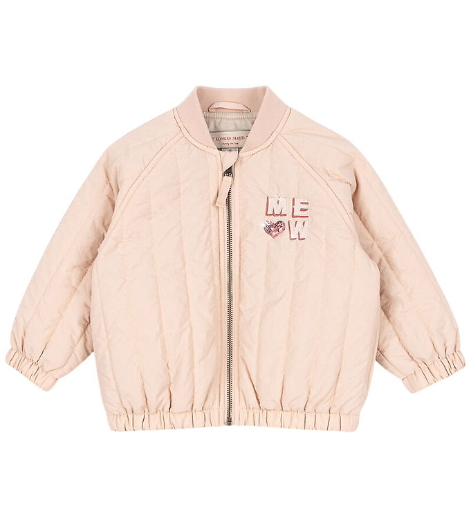 Konges Sløjd Termojakke - Juno Kitty Bomber - Cameo Rose Konges Sløjd Termojakke - Juno Kitty Bomber - Cameo Rose