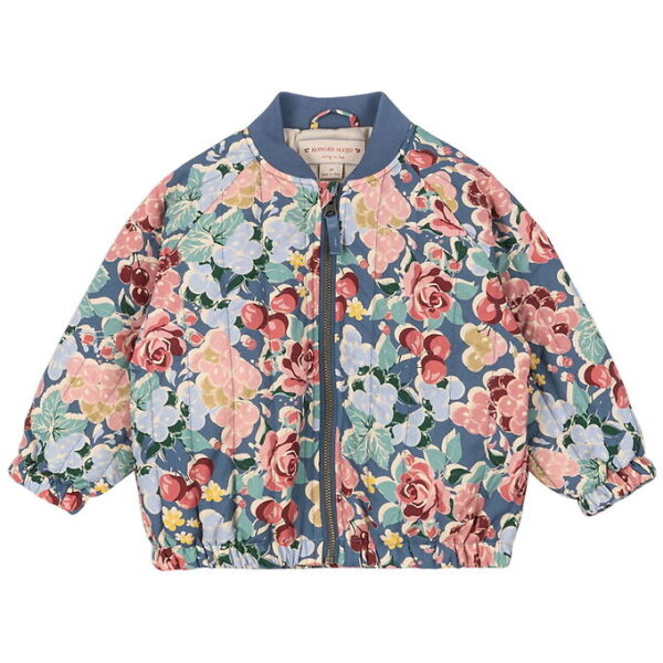 Konges Sløjd Termojakke - Juno Printed - Bloomiegrape Blues