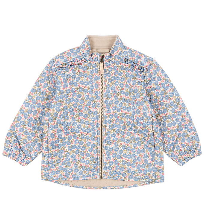 Konges Sløjd Termojakke m. Fleece - Quiltet - Fleur Rosier m. Fl Konges Sløjd Termojakke m. Fleece - Quiltet - Fleur Rosier m. Fl