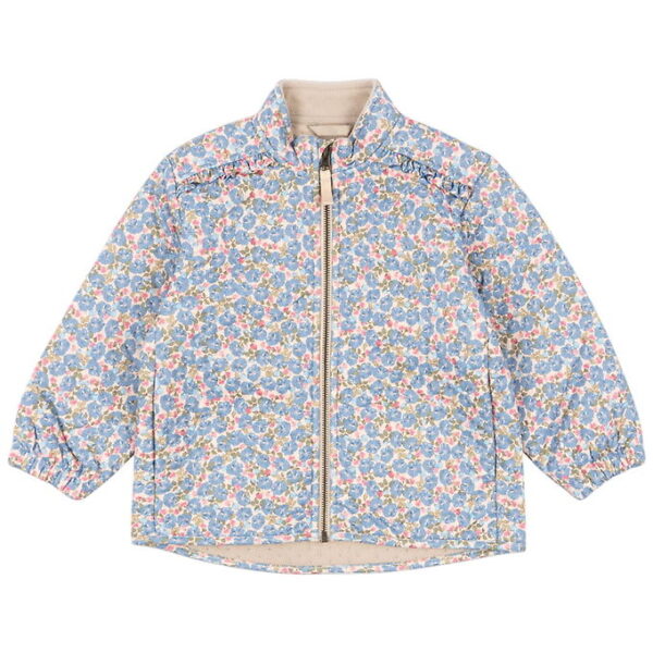 Konges Sløjd Termojakke m. Fleece - Quiltet - Fleur Rosier m. Fl