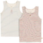 Konges Sløjd Undertrøjer - Basic - 2-Pak - Stripe Bluie/Stripe T